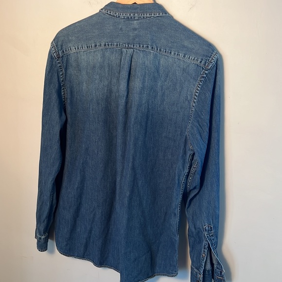 GAP Denim Shirt sz L - Picture 3 of 4